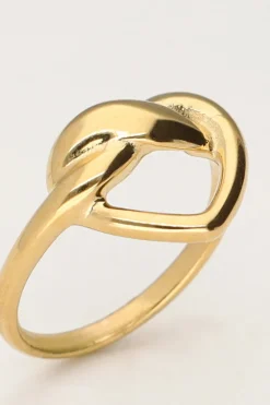 Ring Met Getwist Hartje
