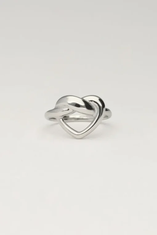 Ring Met Getwist Hartje