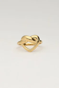 Ring Met Getwist Hartje
