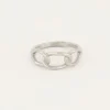 Ring Met Grote Ovale Schakels