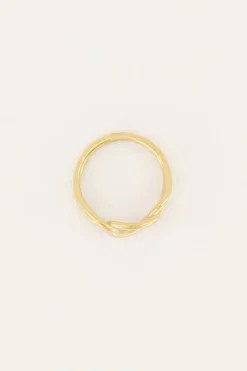 Ring Met Grote Ovale Schakels