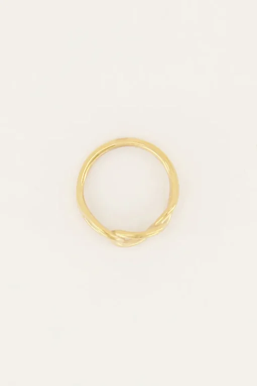 Ring Met Grote Ovale Schakels