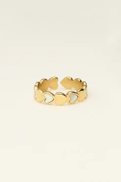Ring Met Hartjes