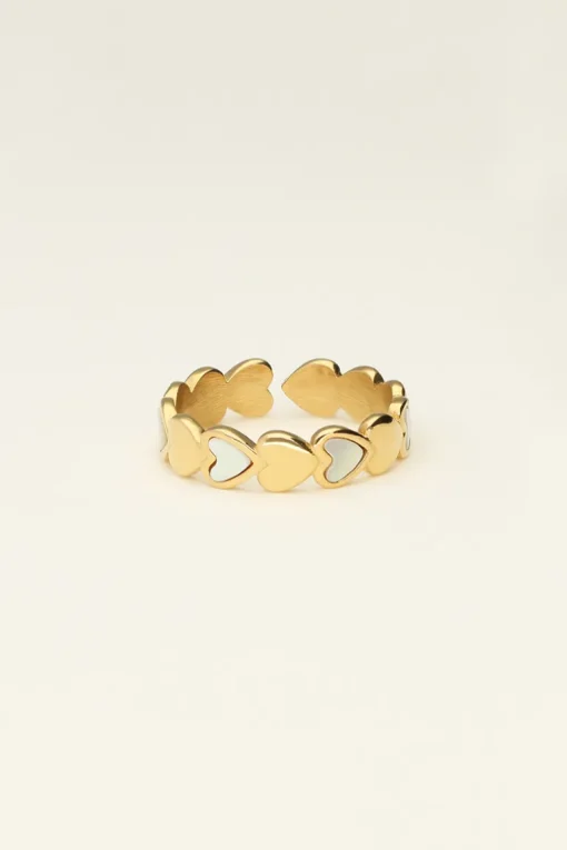Ring Met Hartjes