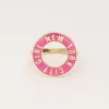 Ring Met Kleur "New York"