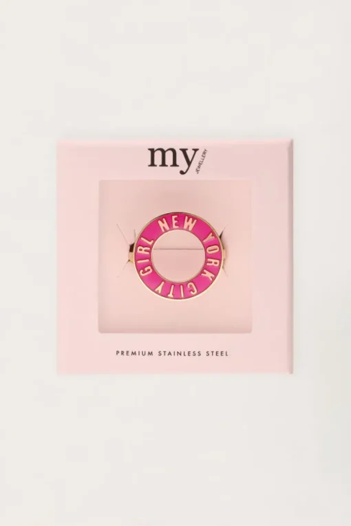 Ring Met Kleur "New York"
