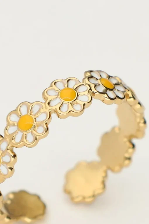 Ring Met Madeliefjes