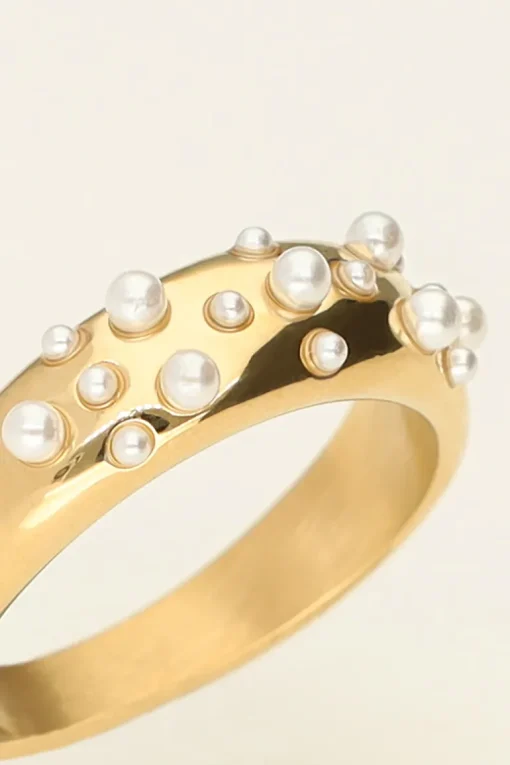 Ring Met Parels