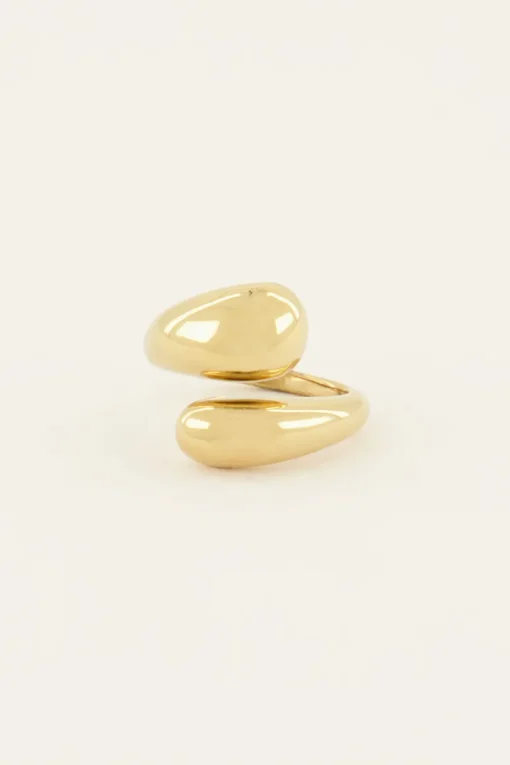 Ring Met Wikkel & Bolling