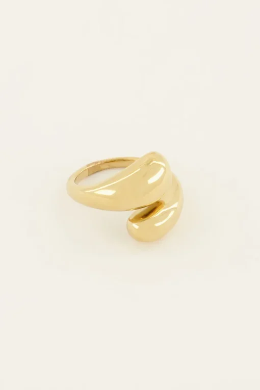 Ring Met Wikkel & Bolling