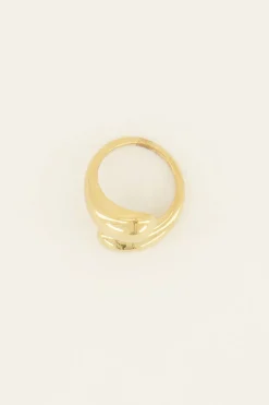 Ring Met Wikkel & Bolling