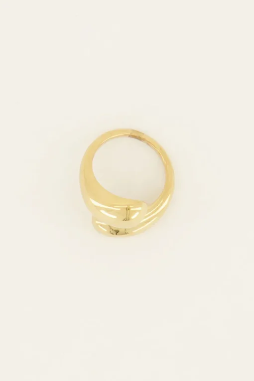 Ring Met Wikkel & Bolling