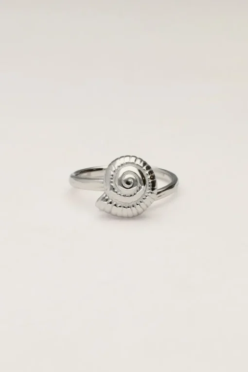 Ring Met Zeeschelp