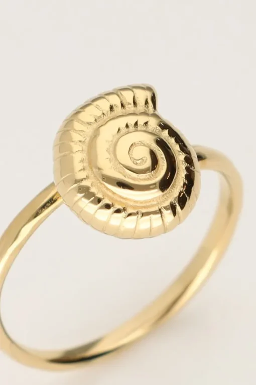 Ring Met Zeeschelp