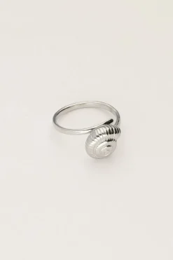 Ring Met Zeeschelp