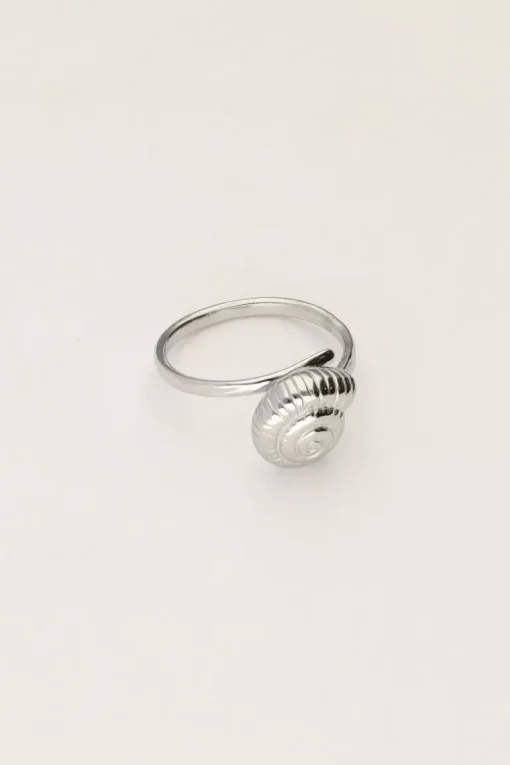 Ring Met Zeeschelp