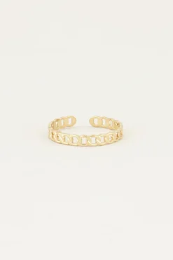 Ring Platte Schakels