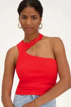 Rode Cut-out Top