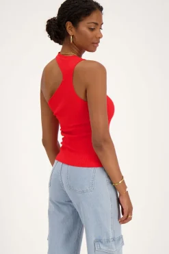Rode Cut-out Top
