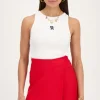 Rode Skort Met Overslag