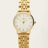 Rond Horloge Met Kleine Witte Wijzerplaat