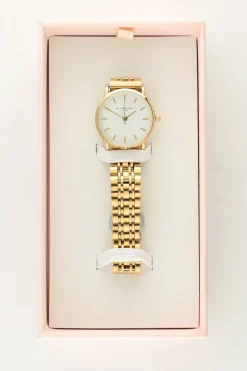 Rond Horloge Met Kleine Witte Wijzerplaat
