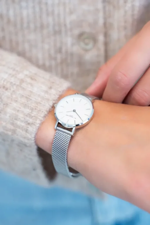Rond Horloge Witte Wijzerplaat