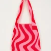 Rood & Roze Swirl Shopper