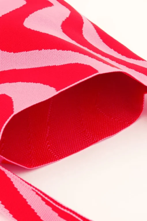 Rood & Roze Swirl Shopper