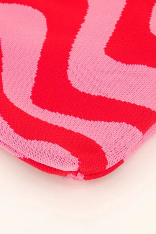 Rood & Roze Swirl Shopper