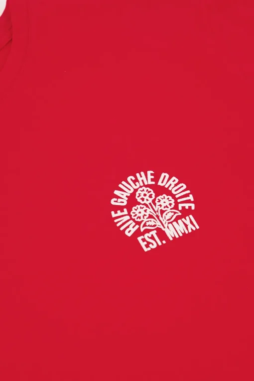 Rood T-shirt Rive Gauche Droite