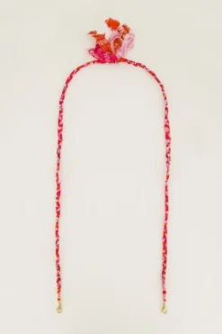 Roze & Oranje Bandana Telefoonkoord