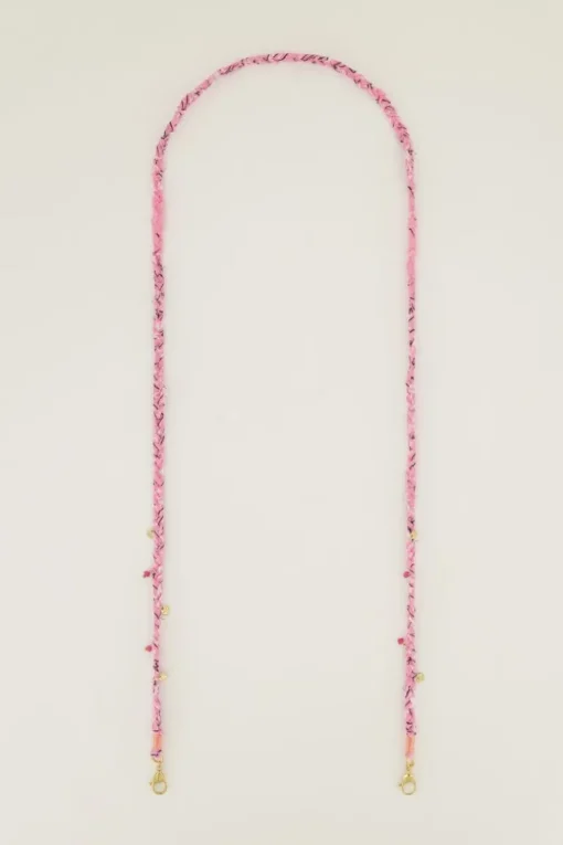 Roze Bandana Telefoonkoord