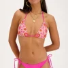 Roze Bikini Broekje Met Strikbandjes