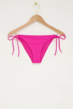 Roze Bikini Broekje Met Strikbandjes