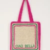 Roze Gehaakte Tas Ciao Bella