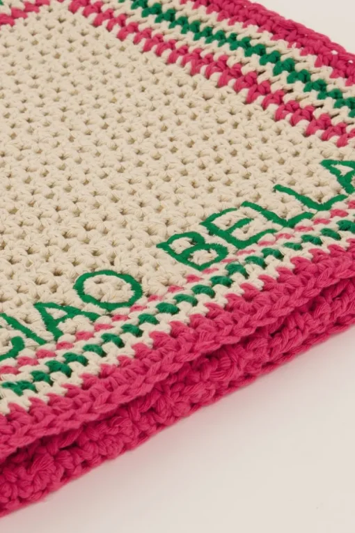 Roze Gehaakte Tas Ciao Bella