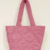 Roze Gewatteerde Shopper