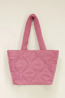 Roze Gewatteerde Shopper