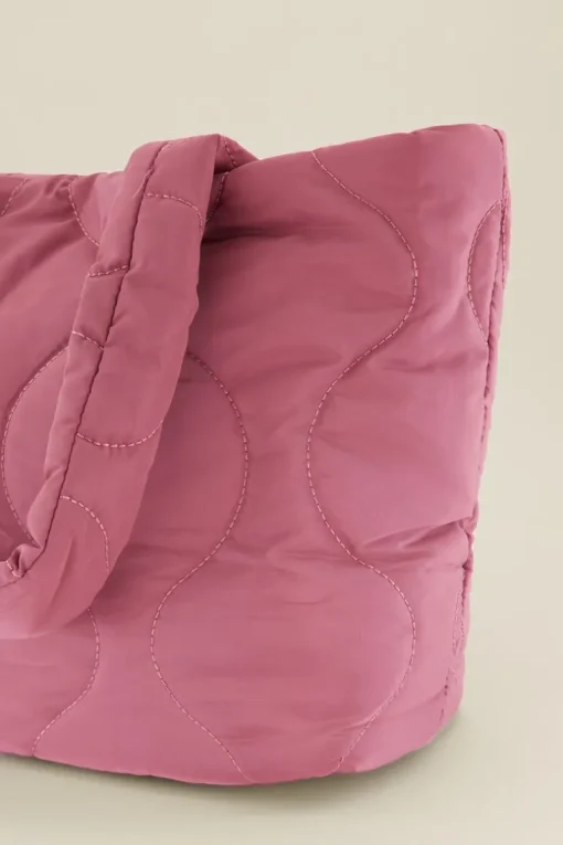 Roze Gewatteerde Shopper