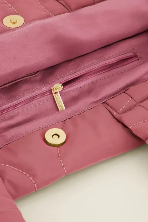 Roze Gewatteerde Shopper