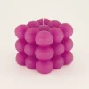 Roze Grote Bubble Kaars