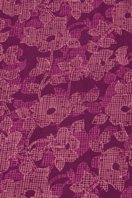 Roze Midi Wikkelrok Met Bloemenprint