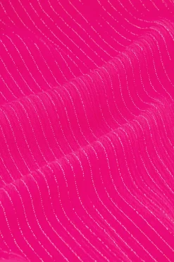 Roze Multiway Top Met Lurex