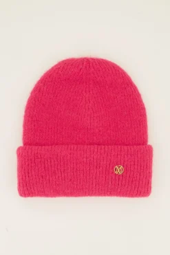Roze Muts Gebreid