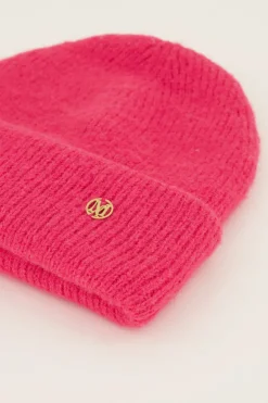 Roze Muts Gebreid
