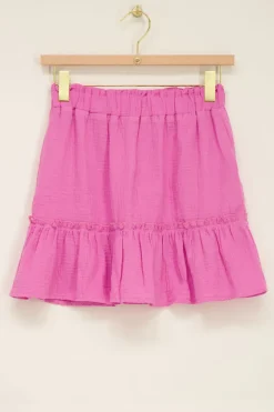 Roze Rok Met Ruffles