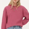 Roze Sweater "Head In The Clouds"