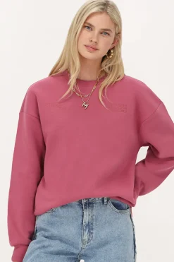 Roze Sweater "Head In The Clouds"
