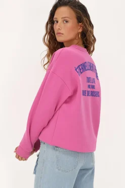 Roze Sweater "Éternellement Femme"